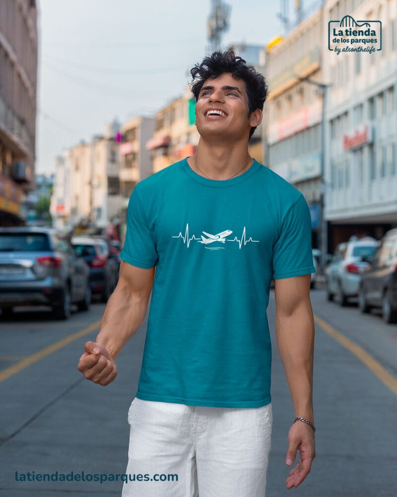 camiseta latido viajero oceano
