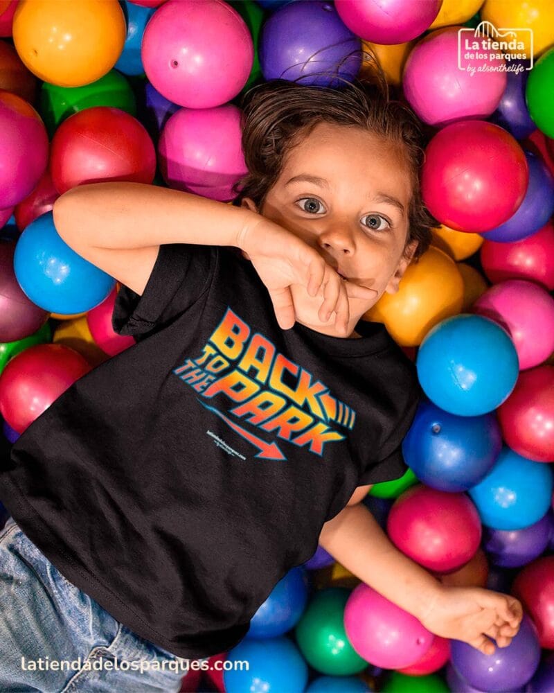 camiseta para niño back to the park anegra