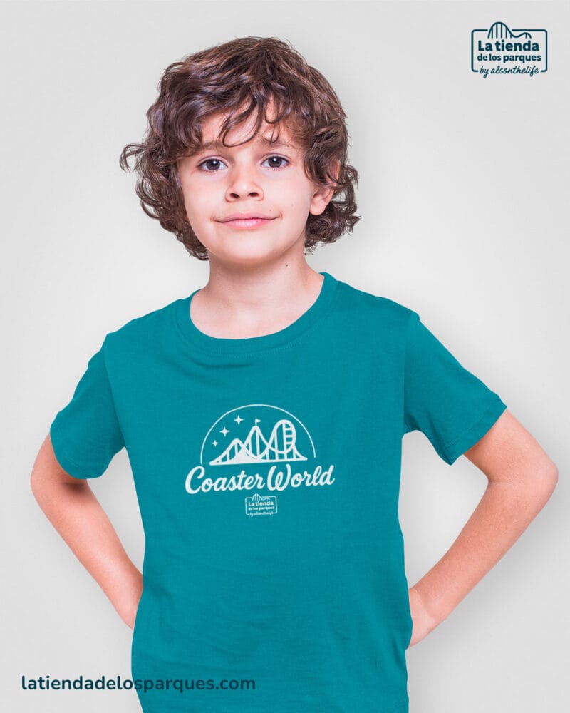camiseta para niño coaster world oceano