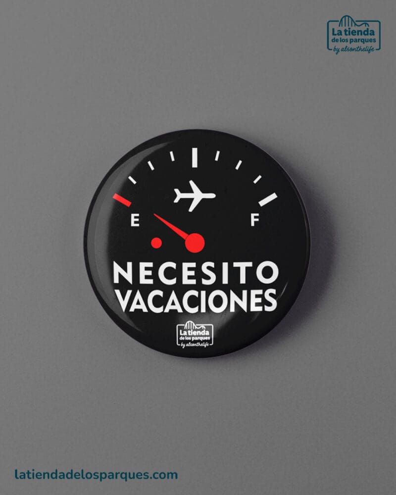 chapa necesito vacaciones negra