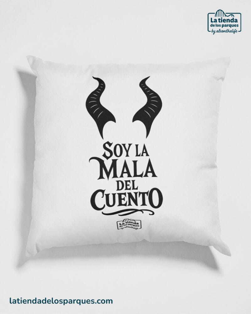 cojin soy la mala del cuento blanco