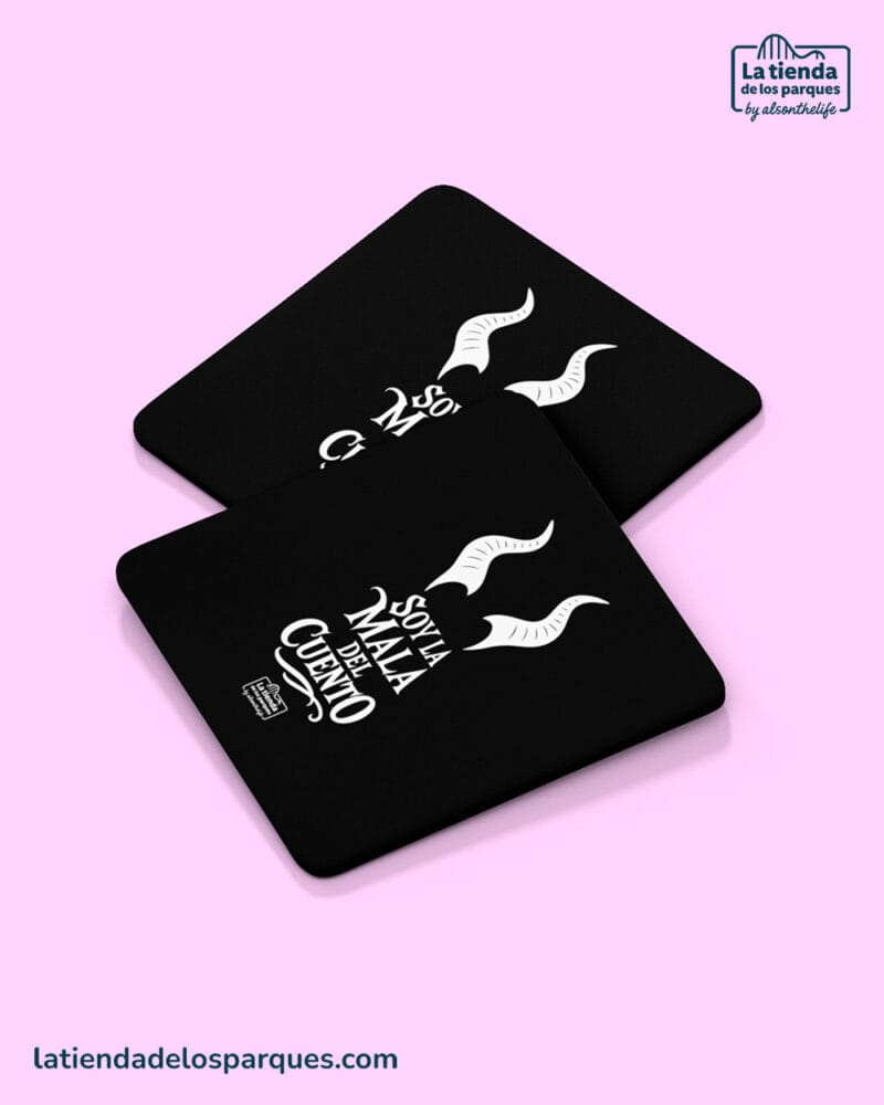 juego de posavasos soy la mala del cuento