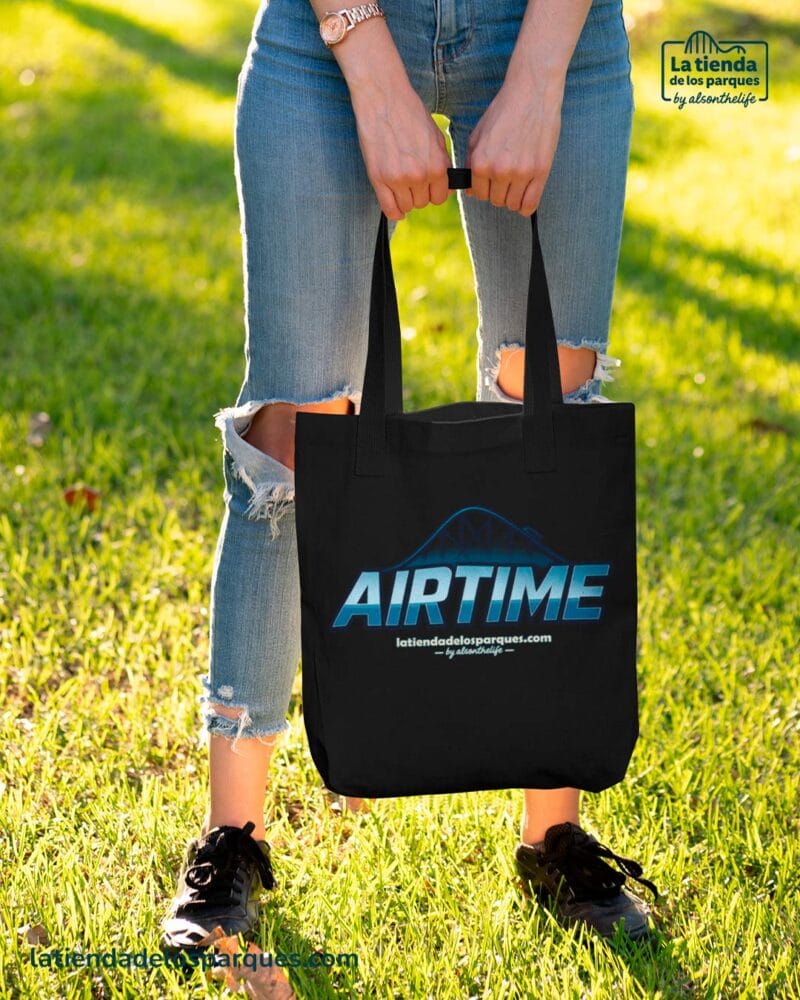 tote bag airtime negro