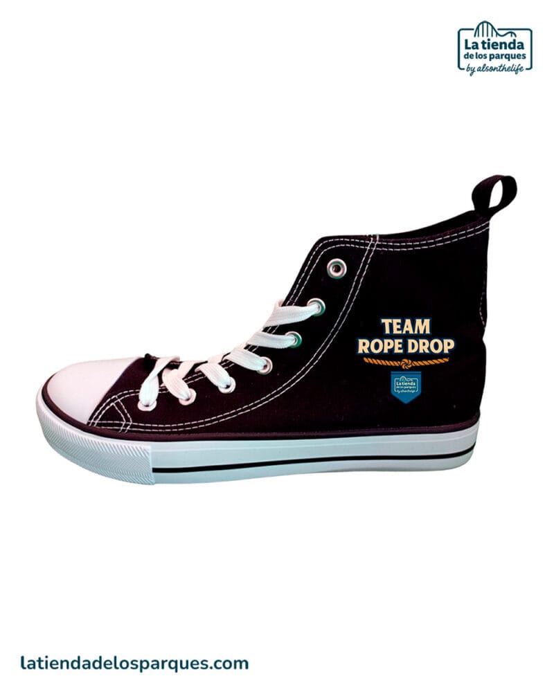 zapatilas team rope drop negras