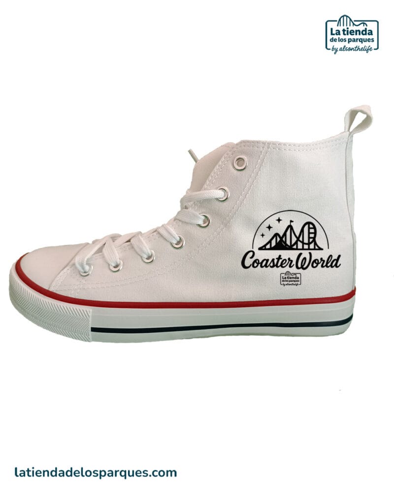 zapatillas coaster world blancas