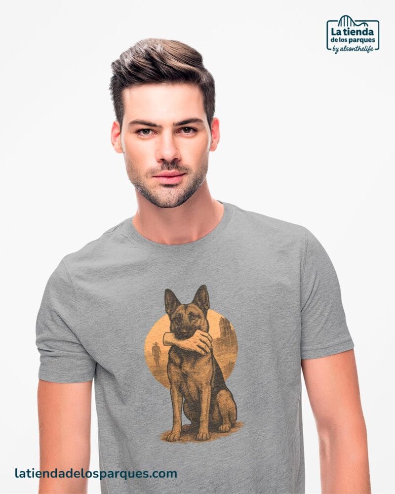 camiseta fallout el último fiel gris vigore