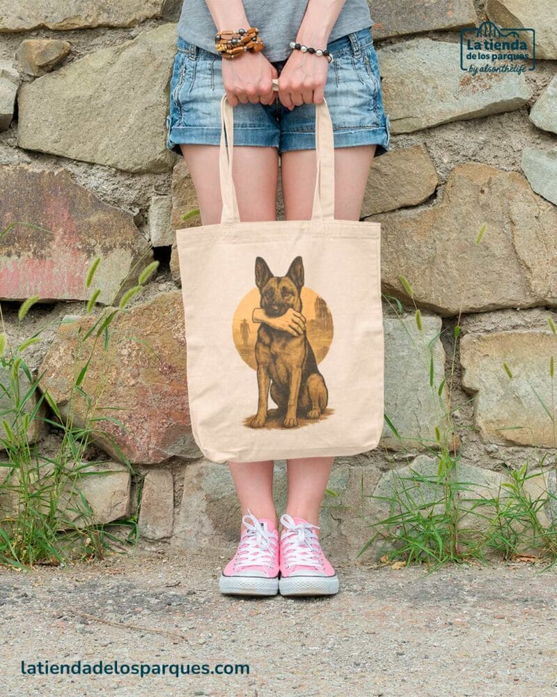 tote bag fallout el ultimo fiel beige