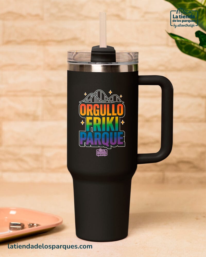 vaso termo orgullo friki parque