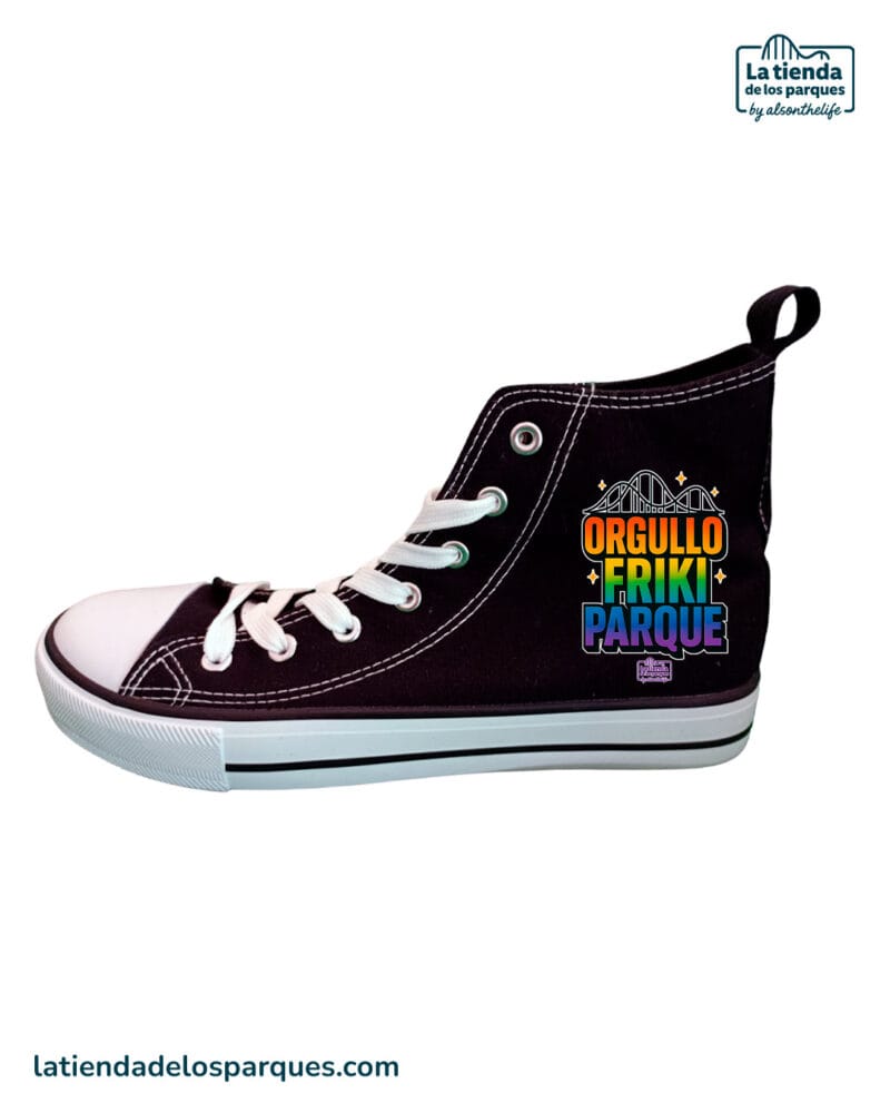 zapatillas orgullo friki parque negra