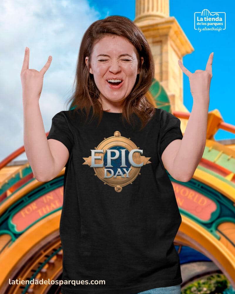 camiseta epic day negra