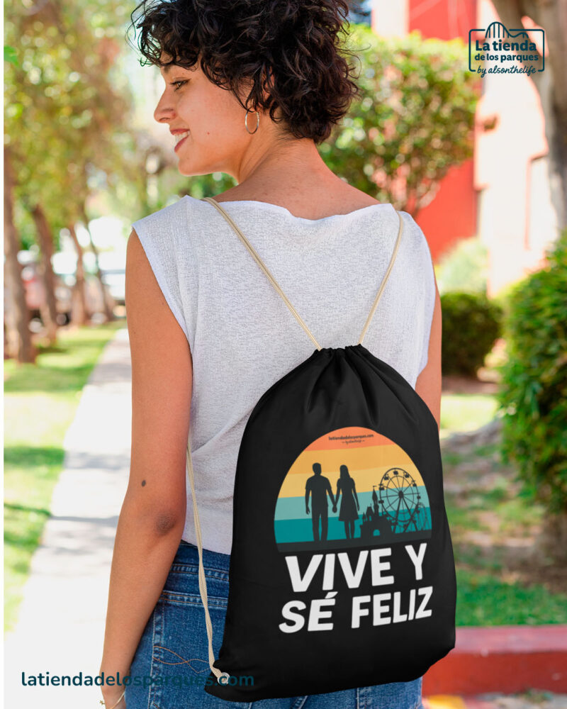 mochila vive y se feloz