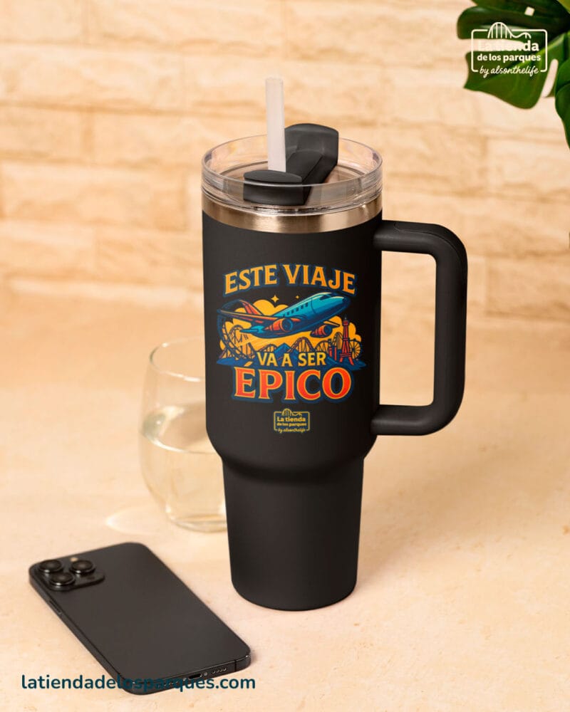 vaso termo Este viaje va a ser épico