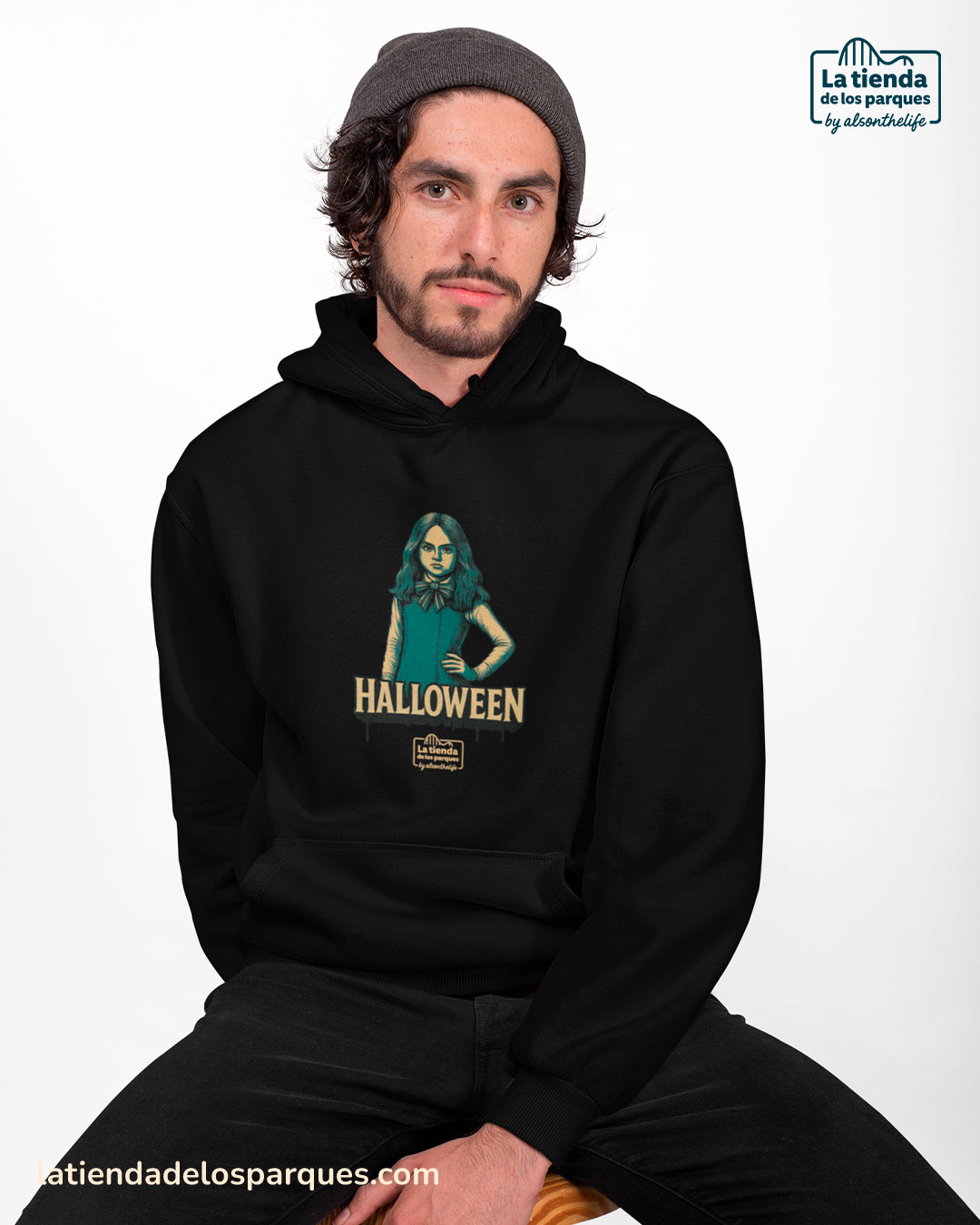 Sudadera megan Colección Halloween con gorro