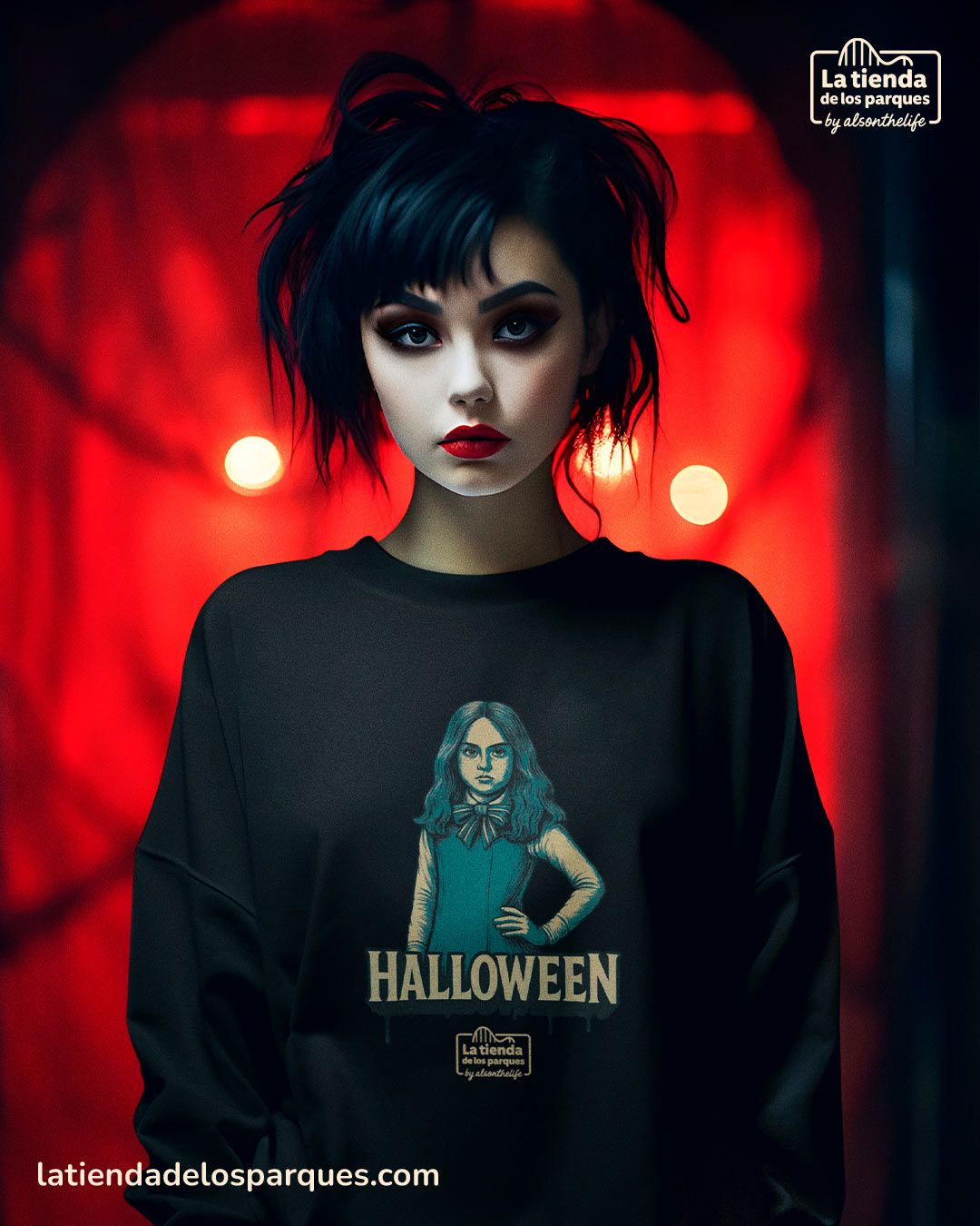 Sudadera megan Colección Halloween sin gorro