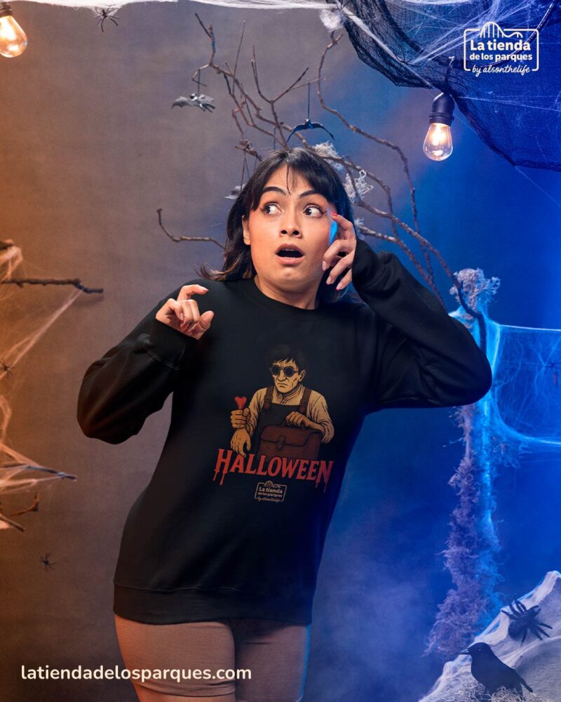 sudadera Igor ColecciĂ³n Halloween sin gorro