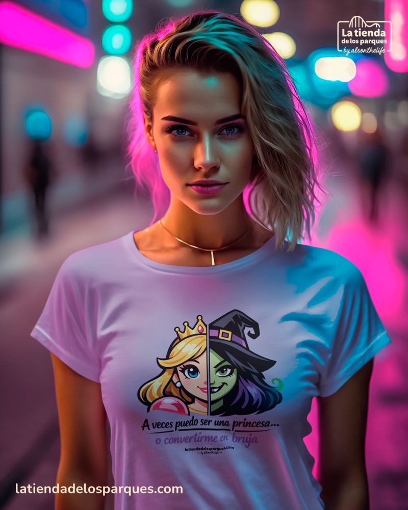 camiseta mis dos caras lila