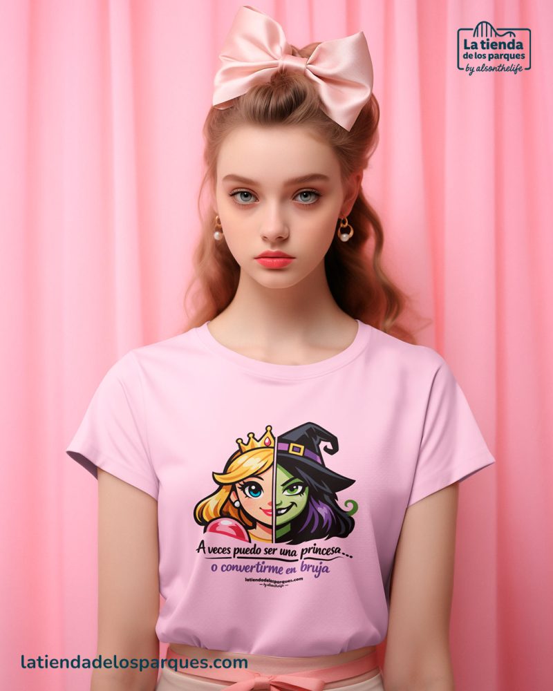 camiseta mis dos caras rosa palo