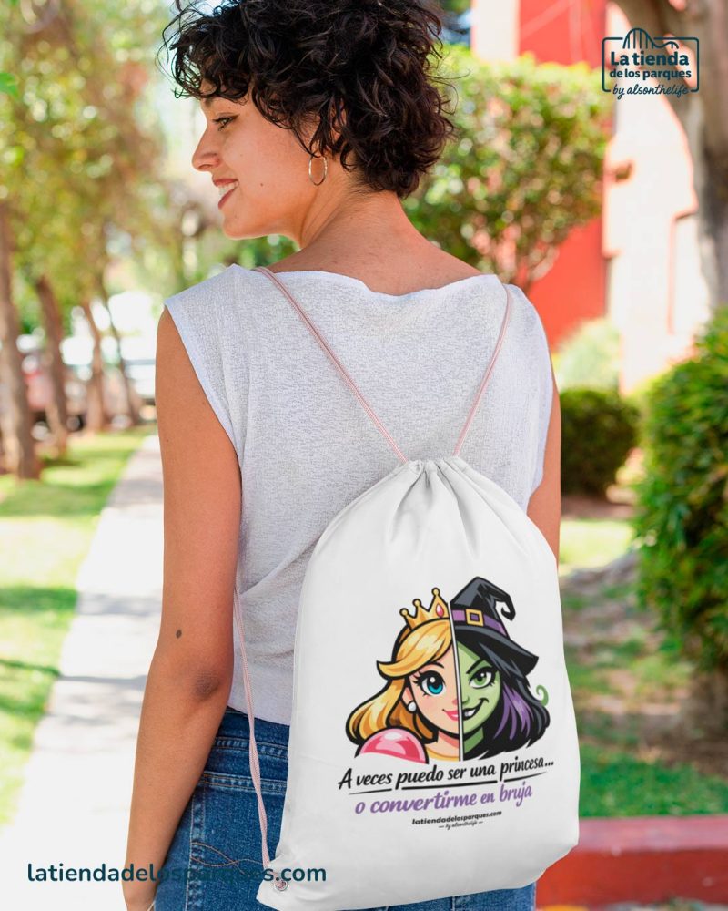 mochila de saco mis dos caras