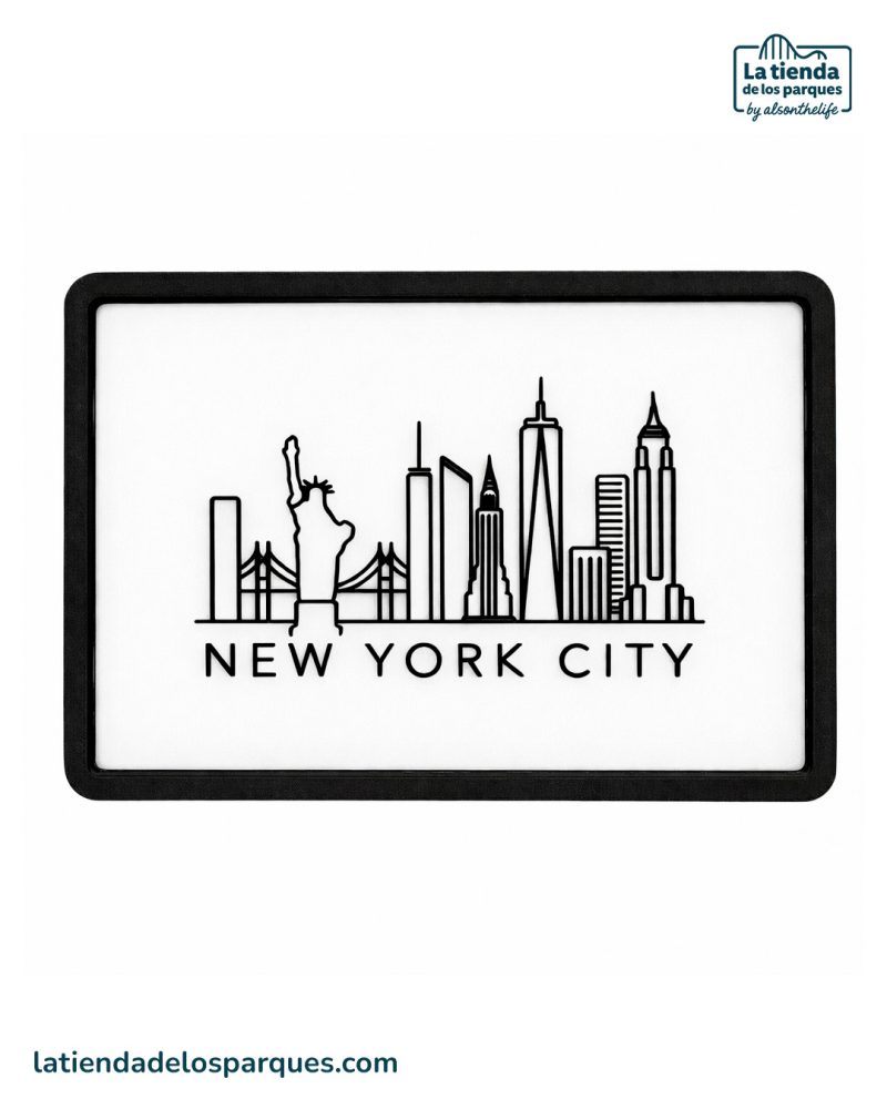 Cuadro New York City en Relieve 3d