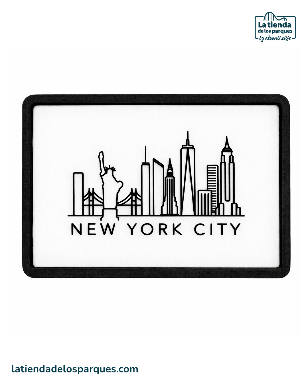 Cuadro New York City en Relieve 3d