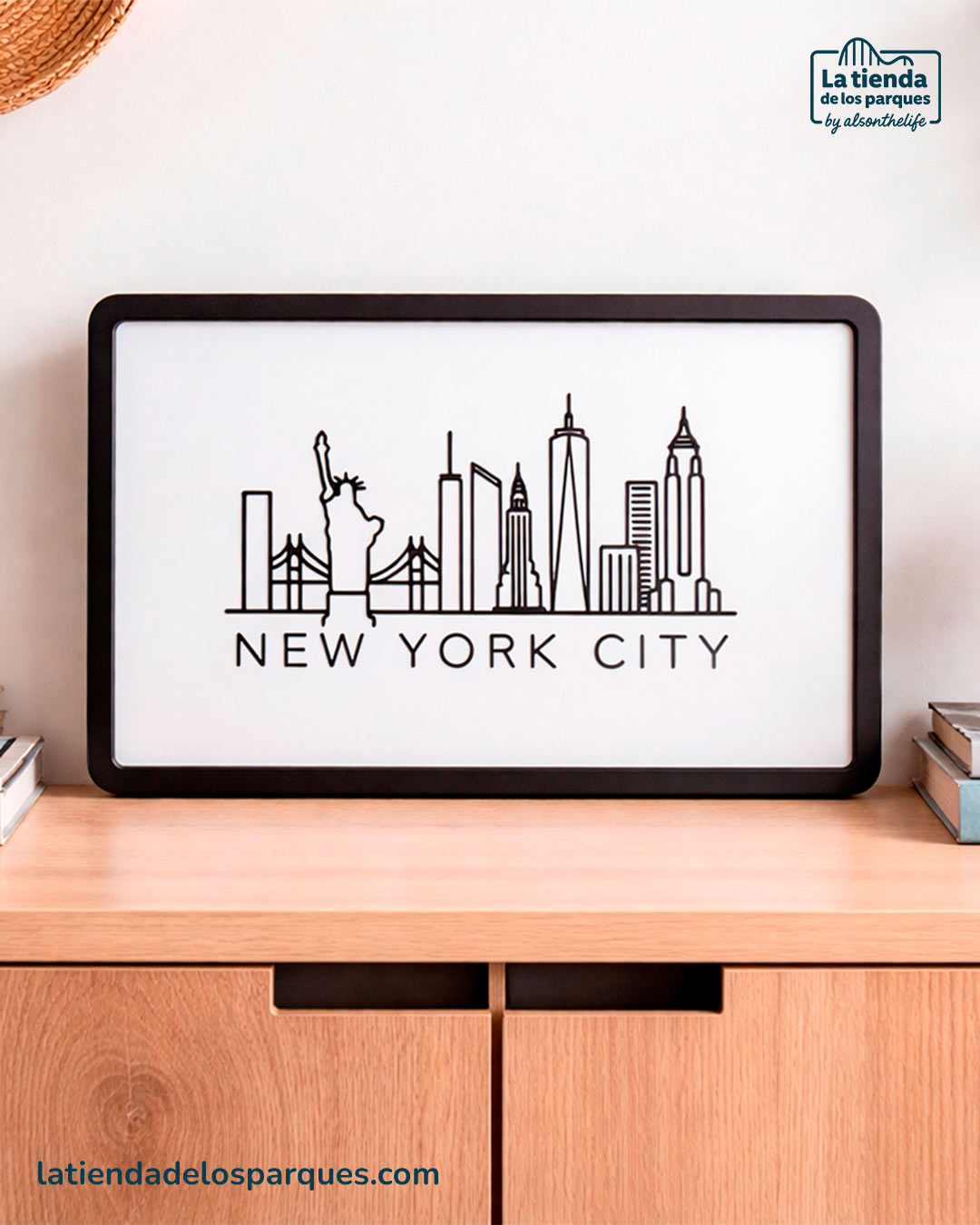 Cuadro New York City en Relieve decoración para casas