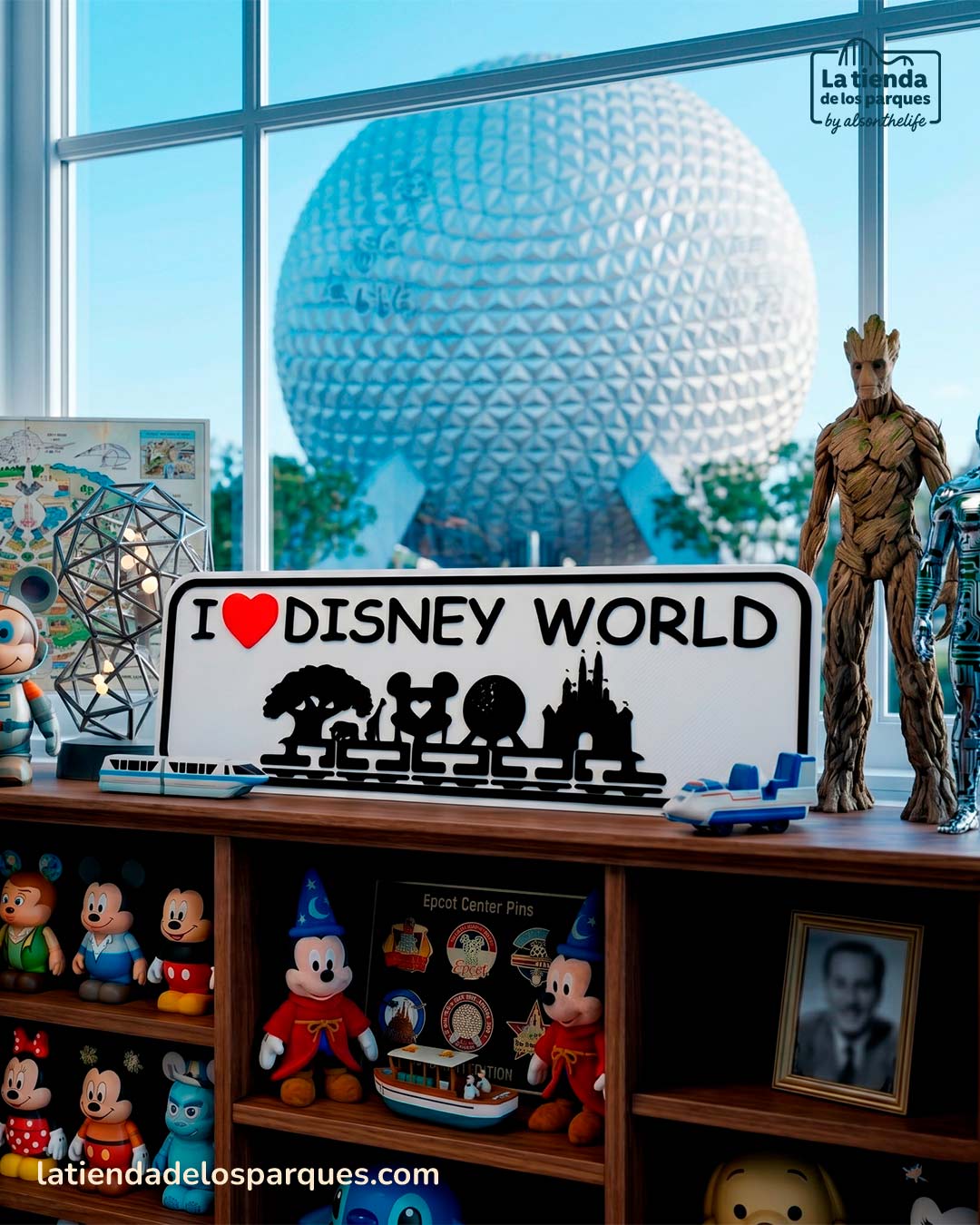 Placa I Disney World epcot