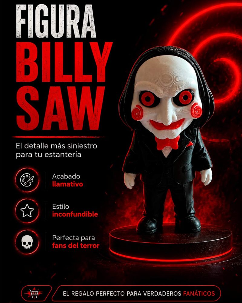 figura billy saw de coleccion