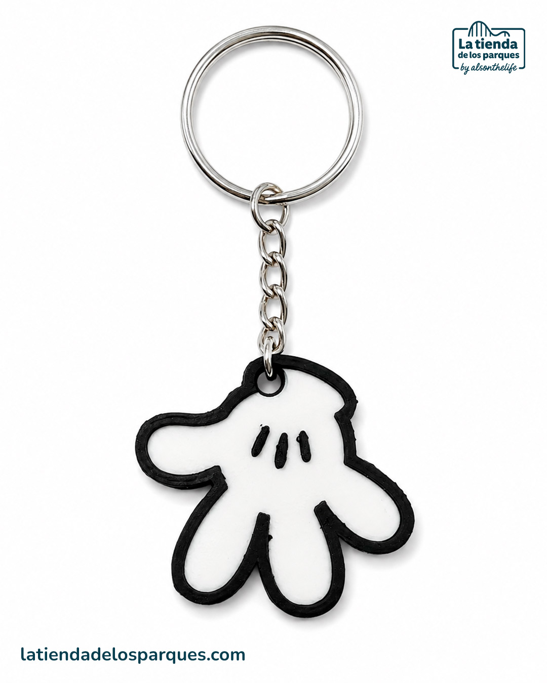 llavero del guante de mickey