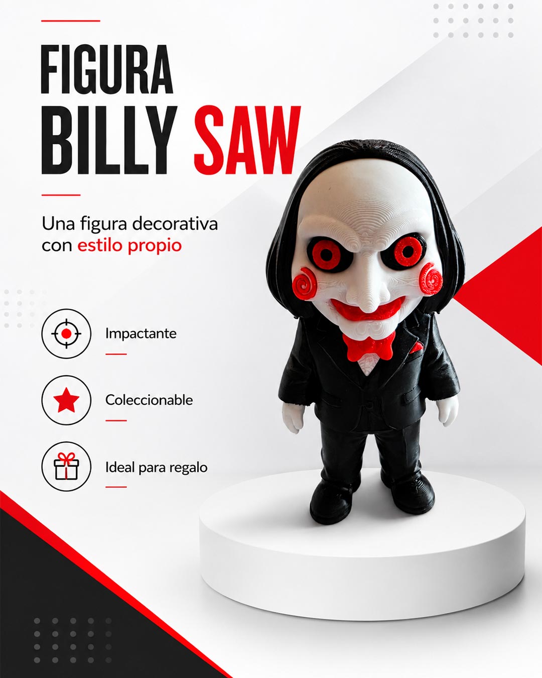 muñeco figura billy de saw