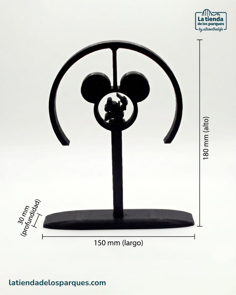 soporte de mesa para diadema orejas disney medidas