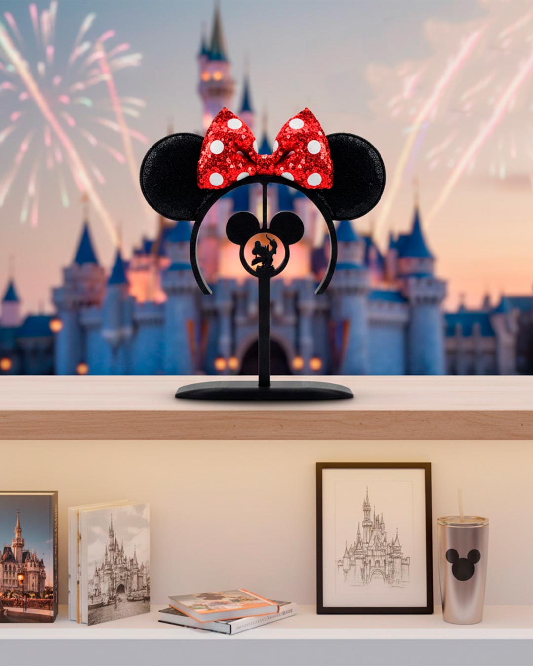 soporte de mesa para orejas de Mickey