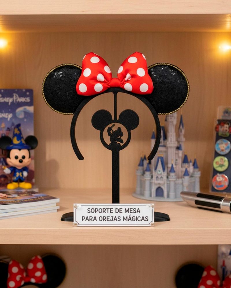 soporte mesa orejas Mickey Disney