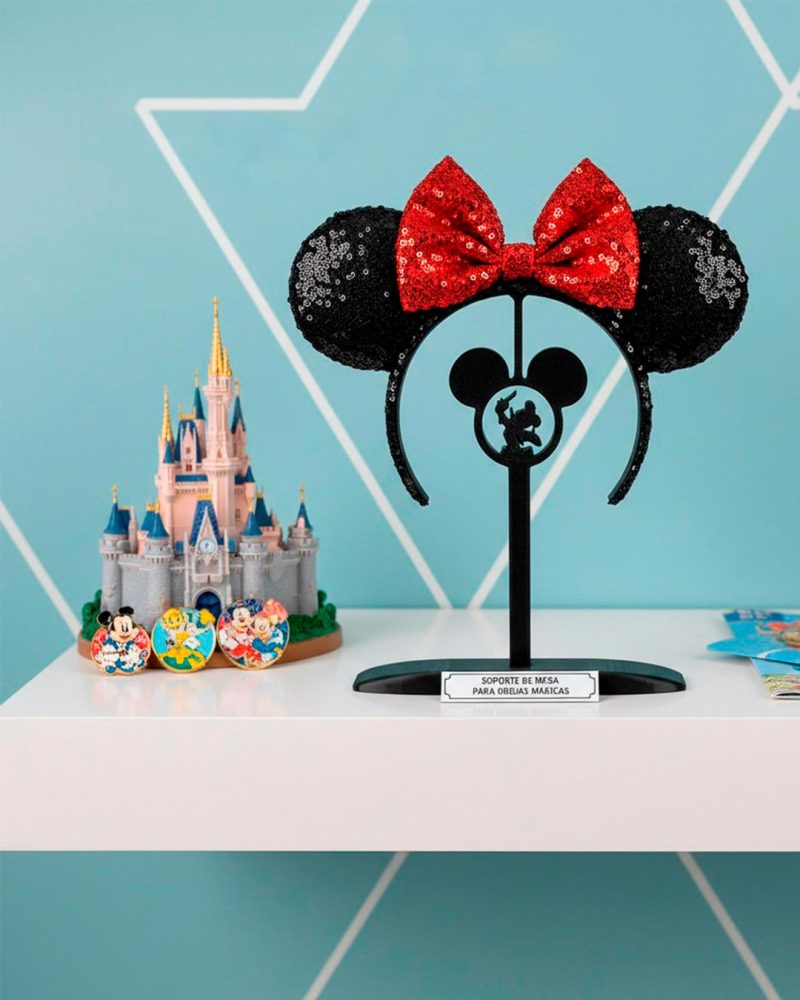 soporte mesa para orejas de Mickey