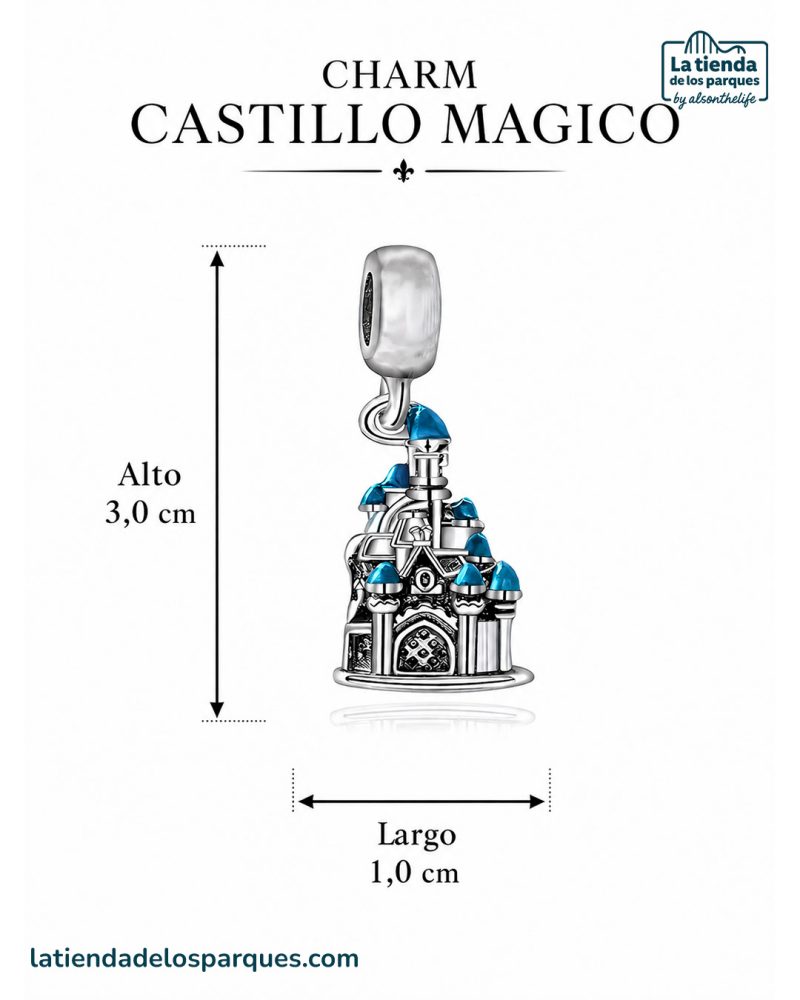 charm castillo mágico medidas