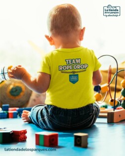 CAMISETAS BEBÉS camiseta bebe team rope drop amarilla