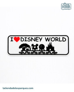 PLACAS DECORATIVAS Placa I Disney World